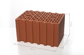 Керамические блоки BRAER красный 10,7 М100