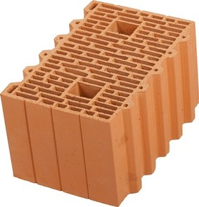 Керамические блоки Wienerberger Porotherm 38 красный 10,67 НФ