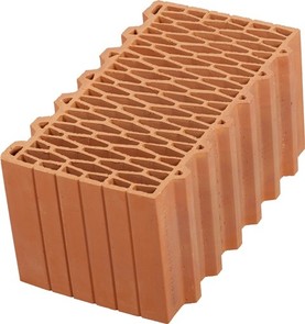 Керамические блоки Wienerberger Porotherm 44 красный 12,35 НФ