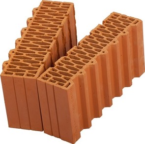 Керамические блоки Wienerberger Рorotherm 44 1/2 красный 12,35 НФ